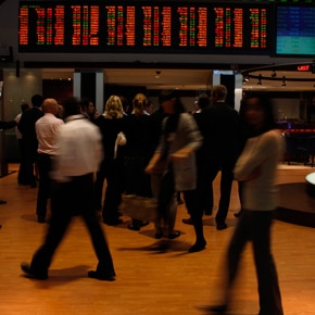Perdas e ganhos na bolsa