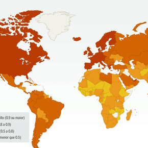 Mapa do desenvolvimento humano 