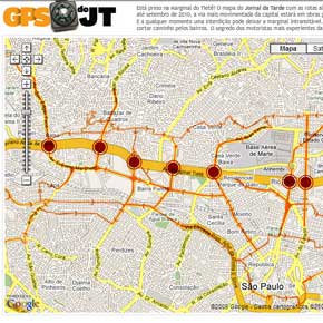 Rotas de fuga da Marginal Tietê