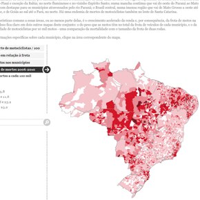 A epidemia de mortes de motociclistas no Brasil A epidemia de mortes de motociclistas no Brasil