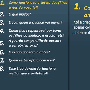 Tire suas dúvidas sobre a guarda compartilhada