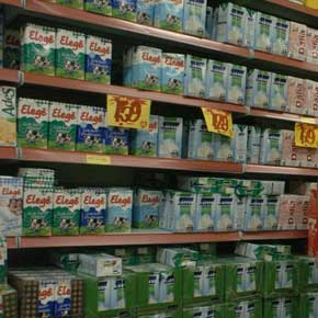 O processo de adulteração do leite