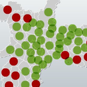 2.º turno em São Paulo, zona por zona