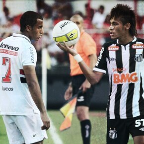 Um duelo entre os melhores jogadores do Brasil Um duelo entre os melhores jogadores do Brasil