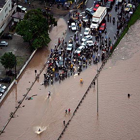 Tempestade e caos em São Paulo Tempestade e caos em São Paulo