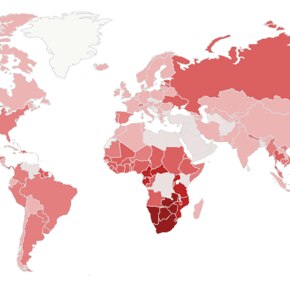 A epidemia da Aids no mundo