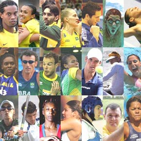 Os brasileiros em Pequim Os brasileiros em Pequim