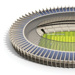 Mineirão ganha nova roupagem e uma esplanada para 64 mil pessoas Mineirão ganha nova roupagem e uma esplanada para 64 mil pessoas