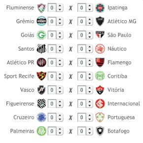 Simulador do Campeonato Brasileiro 2008 Simulador do Campeonato Brasileiro 2008