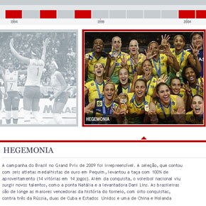 Brasil oito vezes campeão do Grand Prix de vôlei