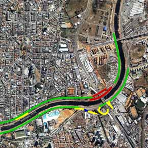 As obras que vão quase duplicar a Marginal do Tietê As obras que vão quase duplicar a Marginal do Tietê