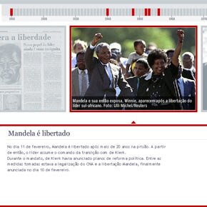 Mandela: 20 anos de liberdade