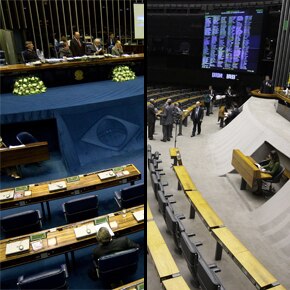O tamanho dos partidos no Congresso Nacional