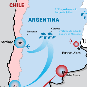 Crise de Beagle, entre Chile e Argentina, completa 30 anos Crise de Beagle, entre Chile e Argentina, completa 30 anos