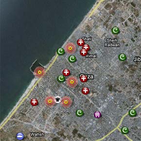 O cerco em Gaza O cerco em Gaza