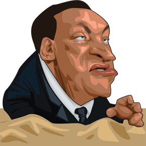 A lenta agonia de Hosni Mubarak