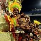 A escola de samba Tom Maior desfila no Sambódromo do Anhembi, em São Paulo