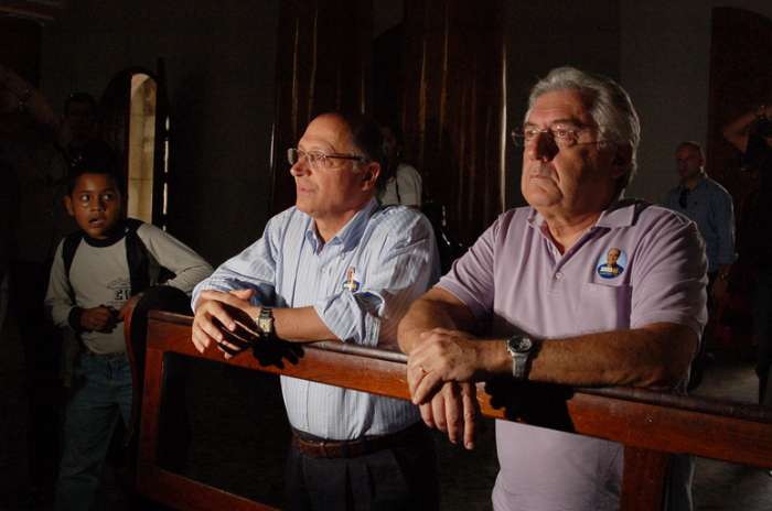 O Governador eleito de São Paulo Geraldo Alckimim visita Mogi das Cruzes. 07/10/2010