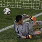 O goleiro do Japão Kawashima tem sua meta vazada nos pênaltis que eliminaram sua equipe O goleiro do Japão Kawashima tem sua meta vazada nos pênaltis que eliminaram sua equipe