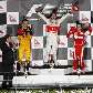 Robert Kubica (2.º), Jenson Button (1.º) e Felipe Massa (3.º), o pódio do GP da Austrália de F-1