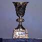 Troféu que será entregue ao campeão do Mundial masculino de basquete de 2010 é exibido na Turquia