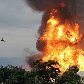 Incêndio destrói depósito em Duque de Caxias (RJ)
