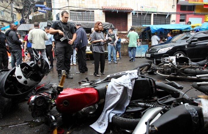 Polícia segue na Rocinha atrás de traficantes, drogas e armas