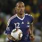 Após pegar a bola de dentro do gol da África do Sul, Henry, da França, corre para o meio de campo Após pegar a bola de dentro do gol da África do Sul, Henry, da França, corre para o meio de campo