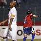 Mondaini, do Nacional (URU), comemora gol contra o Nacional (PAR) Mondaini, do Nacional (URU), comemora gol contra o Nacional (PAR)