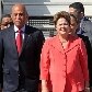 Dilma chega ao Haiti e é recebida com festa