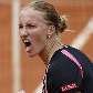 Svetlana Kuznetsova comemora classificação às semifinais em Paris