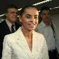 Marina Silva chega na sede do Marina Silva chega na sede do