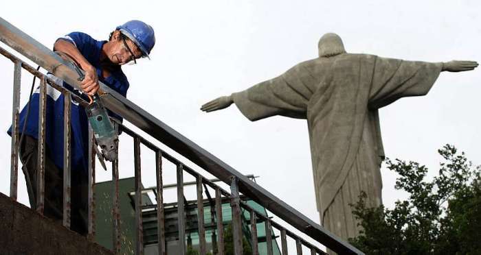 Cartão-postal do Rio, Cristo Redentor passa por reforma