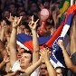 Mas não foram só os artistas que fizeram a festa durante o festival