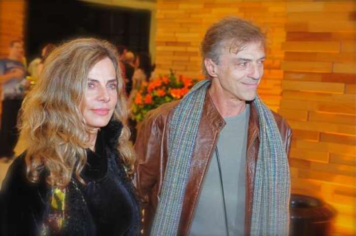 Bruna Lombardi e Carlos Alberto Riccelli 