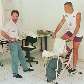 Ronaldo faz exercícios com Nilton Petrone Ronaldo faz exercícios com Nilton Petrone