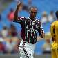 Leandro Euzébio comemora o gol da vitória do Flu sobre o Volta Redonda Leandro Euzébio comemora o gol da vitória do Flu sobre o Volta Redonda