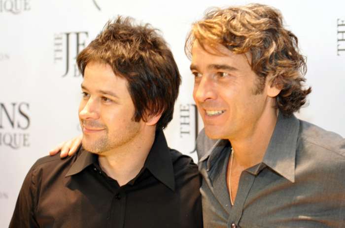 Murilo Benicio e Alexandre Borges, estiveram presentes no Promenada Chandon 2010. 23/08/2010