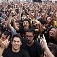 Fãs do metal pesado de Metallica, Slipknot, Coheed and Cambria e Motorhëad foram em peso Fãs do metal pesado de Metallica, Slipknot, Coheed and Cambria e Motorhëad foram em peso