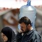 Refugiados sírios no acampamento na Turquia