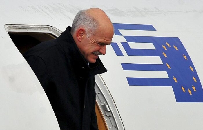 Primeiro ministro grego, Giorgos Papandreu