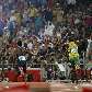 Usain comemora segundo ouro, na final dos 200m. Ele bateu o recorde mundial da modalidade.