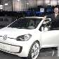 Outro destaque da VW é o UP!, protótipo com 3,45 metros de comprimento e 1,63 metro de largura Outro destaque da VW é o UP!, protótipo com 3,45 metros de comprimento e 1,63 metro de largura