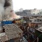 Incêndio atinge favela no centro de SP