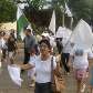 Bolivianos marcham pela paz Bolivianos marcham pela paz