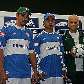 Diego Souza, Wendel e Ademir da Guia com a nova camisa do Palmeiras