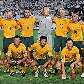 O time posado da Austrália antes de partida das Eliminatórias da Copa 2010 O time posado da Austrália antes de partida das Eliminatórias da Copa 2010