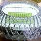 Maquete do estádio do Al-Wakrah, um dos estádios propostos pelo Catar para a Copa de 2022 Maquete do estádio do Al-Wakrah, um dos estádios propostos pelo Catar para a Copa de 2022