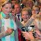 Campeã do US Open, Kim Clijsters distribui autógrafos na Bélgica
