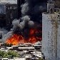 Incêndio atinge prédio abandonado e favela da região central de São Paulo